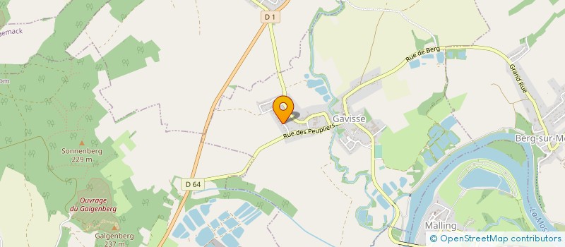 localisation de l'entreprise MAGEVA  GAVISSE