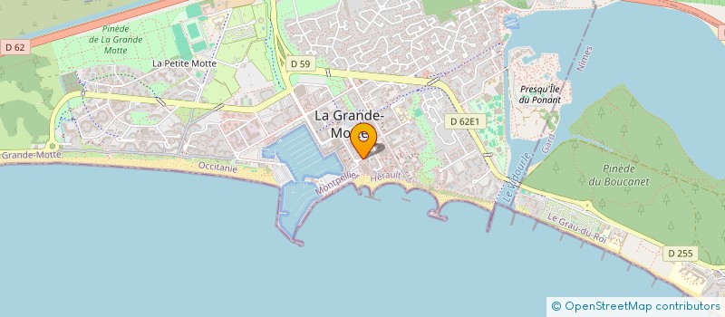 localisation de l'entreprise MAGEWEB INFORMATIQUE SERVICES  LA GRANDE-MOTTE