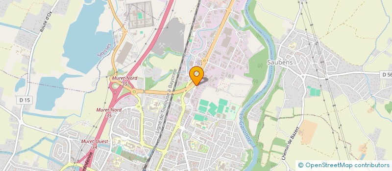 localisation de l'entreprise MAGFX  MURET