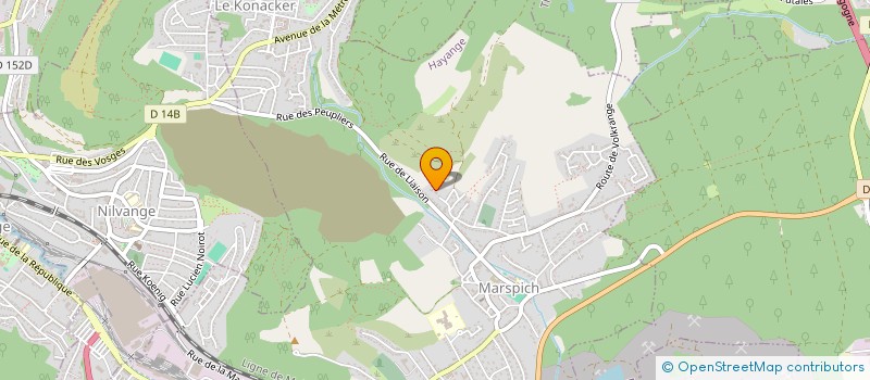 localisation de l'entreprise MAGG  HAYANGE