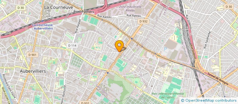 localisation de l'entreprise MAGG SECURITE à AUBERVILLIERS