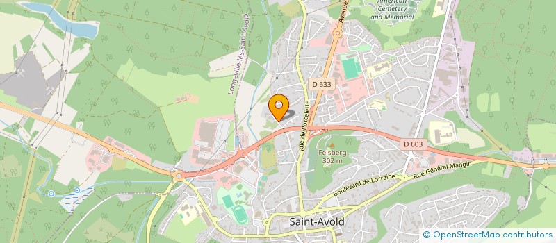 localisation de l'entreprise MAGGIE HOME DESIGN  SAINT-AVOLD