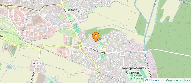 localisation de l'entreprise MAGGIO IMMO  CHEVIGNY-SAINT-SAUVEUR