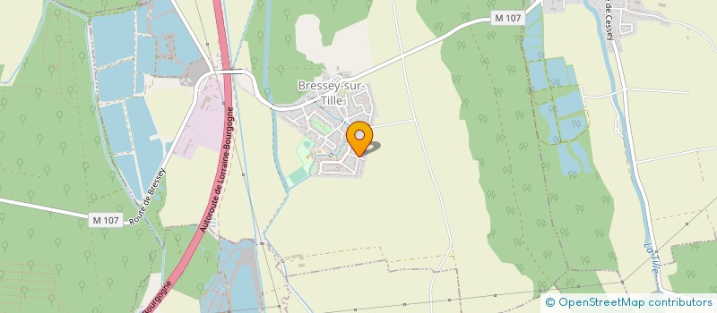 localisation de l'entreprise MAGGIONI à BRESSEY-SUR-TILLE