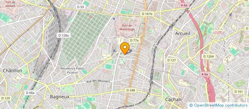 localisation de l'entreprise MAGGY TRANSPORT à BAGNEUX