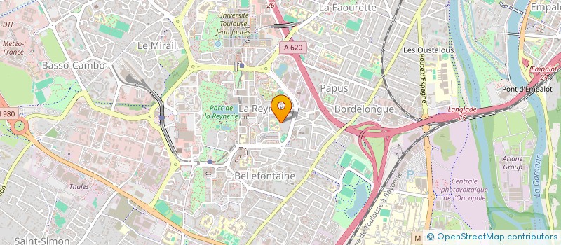 localisation de l'entreprise MAGHA SERVICE à TOULOUSE