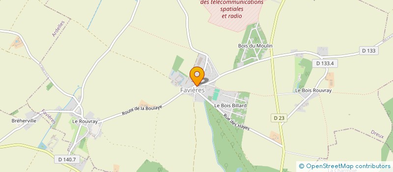 localisation de l'entreprise MAGHAN à FAVIERES