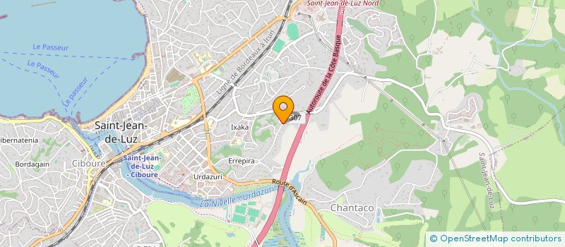 localisation de l'entreprise MAGHIS à SAINT-JEAN-DE-LUZ