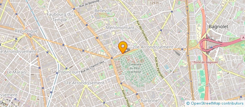 localisation de l'entreprise MAGHREB à PARIS