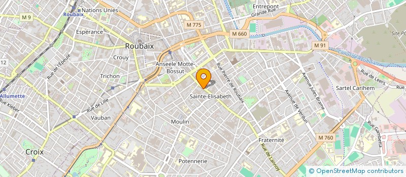 localisation de l'entreprise MAGHREB EPICES  ROUBAIX