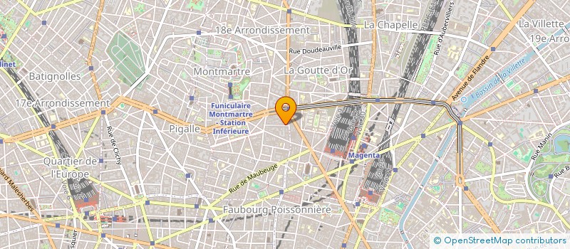localisation de l'entreprise MAGHREB EXPRESS VOYAGE à PARIS
