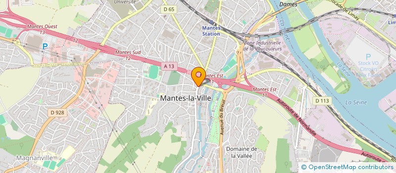 localisation de l'entreprise MAGHREB SERVICES  MANTES-LA-VILLE