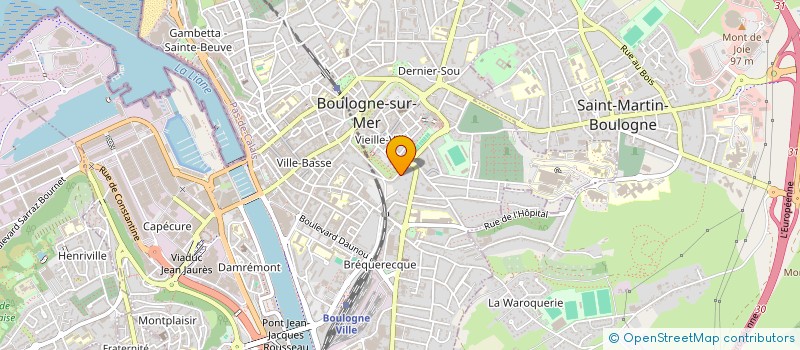 localisation de l'entreprise MAGHREBINE INTERCULT & ENTRAIDE LITTORAL à BOULOGNE-SUR-MER