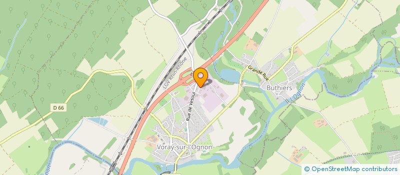 localisation de l'entreprise MAGHUIT à VORAY-SUR-L'OGNON