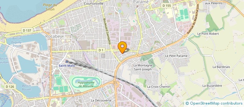 localisation de l'entreprise MAGI  SAINT-MALO