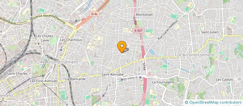 localisation de l'entreprise MAGI à MARSEILLE 12EME