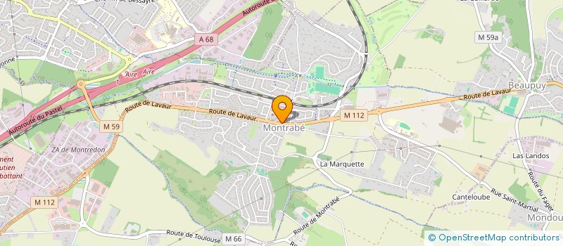 localisation de l'entreprise MAGI  AURAGNE