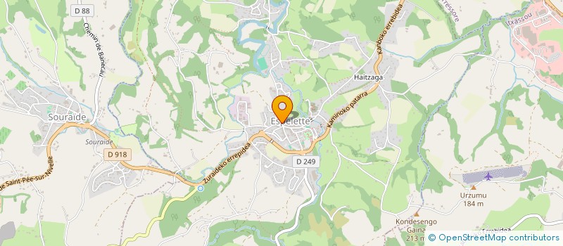 localisation de l'entreprise MAGI  ESPELETTE