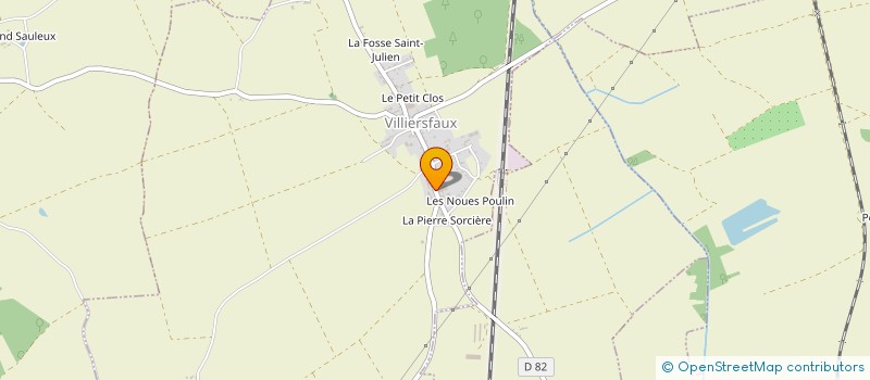 localisation de l'entreprise MAGI  VILLIERSFAUX