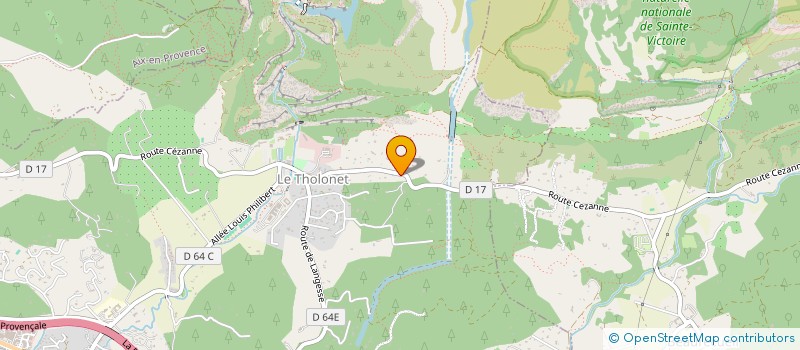 localisation de l'entreprise MAGI  LE THOLONET