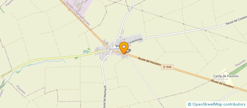 localisation de l'entreprise MAGI  PAUVRES