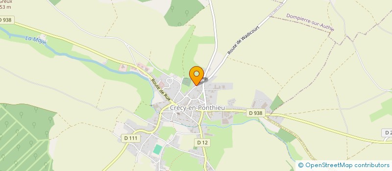 localisation de l'entreprise MAGI  CRECY-EN-PONTHIEU