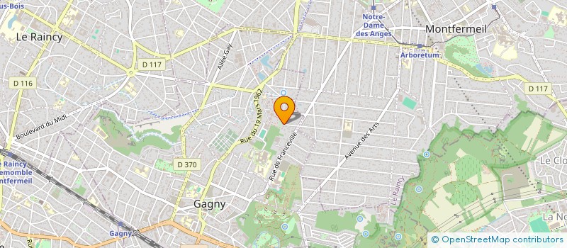 localisation de l'entreprise MAGI BAT à GAGNY