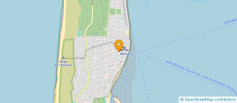 localisation de l'entreprise MAGI DISTRIBUTION à LEGE-CAP-FERRET