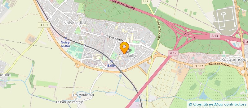 localisation de l'entreprise MAGI'NETT à BAILLY