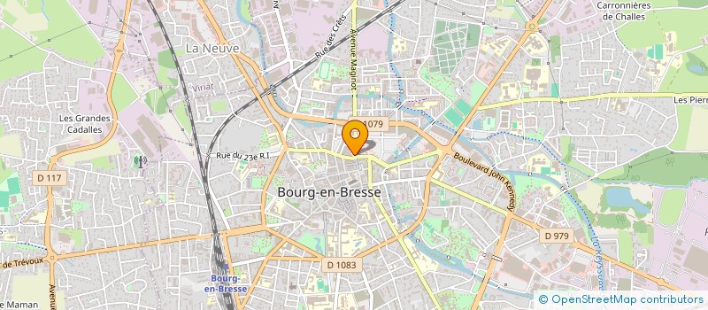localisation de l'entreprise MAGI VIC  BOURG-EN-BRESSE