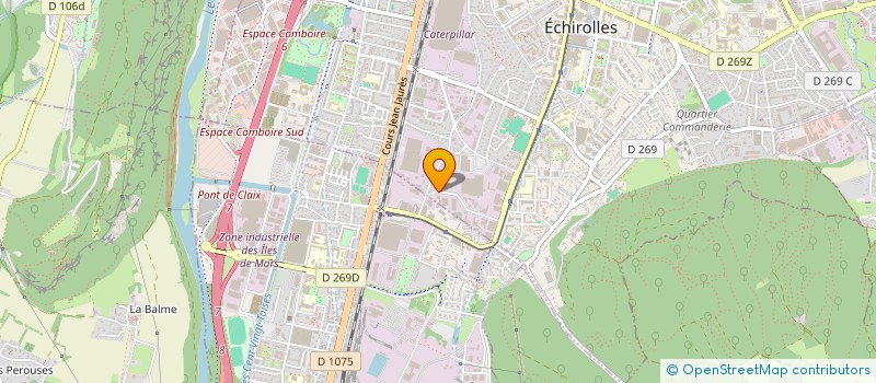 localisation de l'entreprise MAGIA DIAGNOSTICS  ECHIROLLES