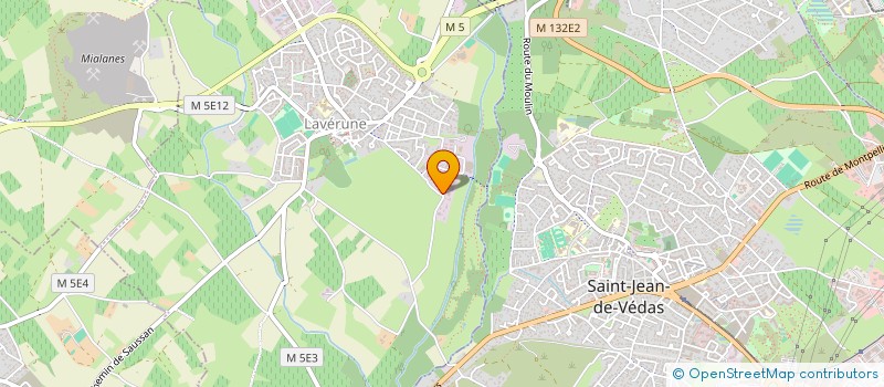 localisation de l'entreprise MAGIAS  LAVERUNE