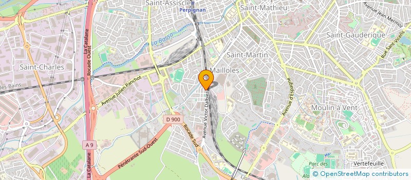 localisation de l'entreprise MAGIC à PERPIGNAN