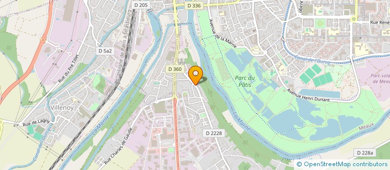 localisation de l'entreprise MAGIC à NANTEUIL-LES-MEAUX