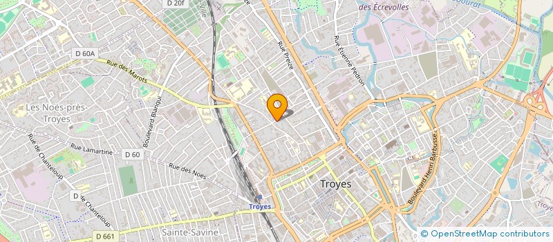 localisation de l'entreprise MAGIC à TROYES