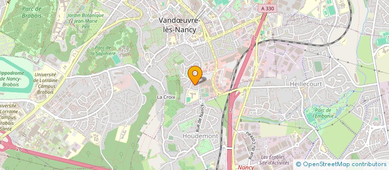 localisation de l'entreprise MAGIC  VANDUVRE-LES-NANCY
