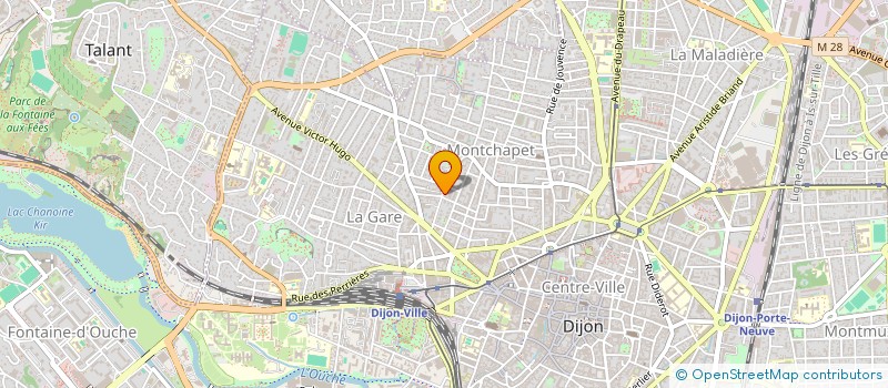 localisation de l'entreprise MAGIC à DIJON