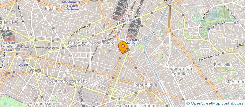 localisation de l'entreprise MAGIC AFRO SARL  PARIS