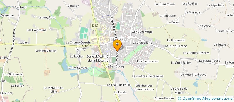 localisation de l'entreprise MAGIC ALL SPECTACLES à MELESSE