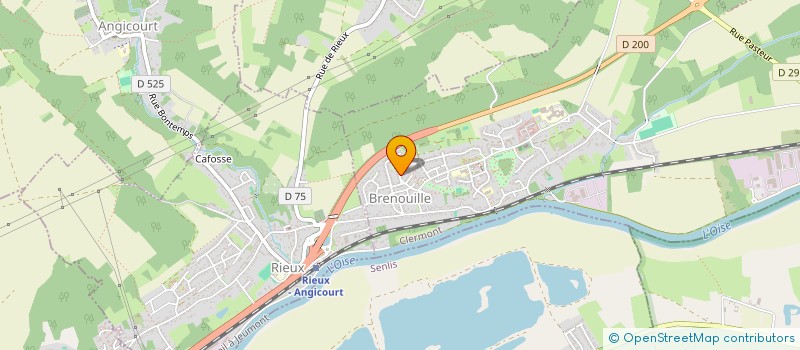 localisation de l'entreprise MAGIC ANIMATIONS  BRENOUILLE