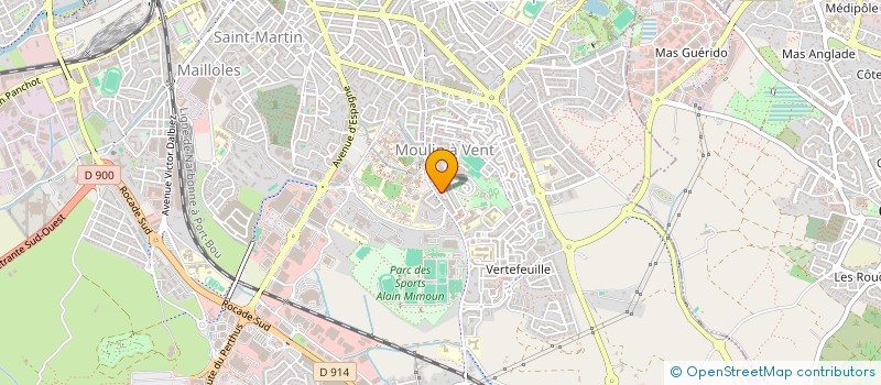 localisation de l'entreprise MAGIC ART'MONIE  PERPIGNAN