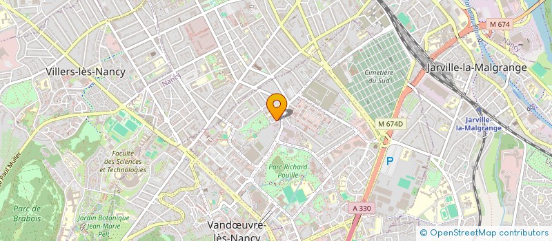 localisation de l'entreprise MAGIC ASSISTANCE INFORMATIQUE NANCEIENNE  VANDUVRE-LES-NANCY