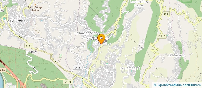 localisation de l'entreprise MAGIC BOX 974 à L'ETANG-SALE