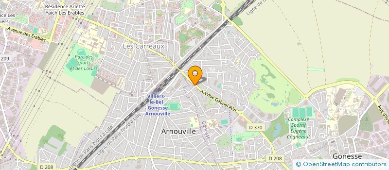 localisation de l'entreprise MAGIC CAR  GONESSE