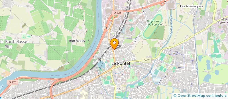 localisation de l'entreprise MAGIC CHICKEN 2  LE PONTET