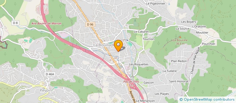 localisation de l'entreprise MAGIC CLEANER  LA BOUILLADISSE