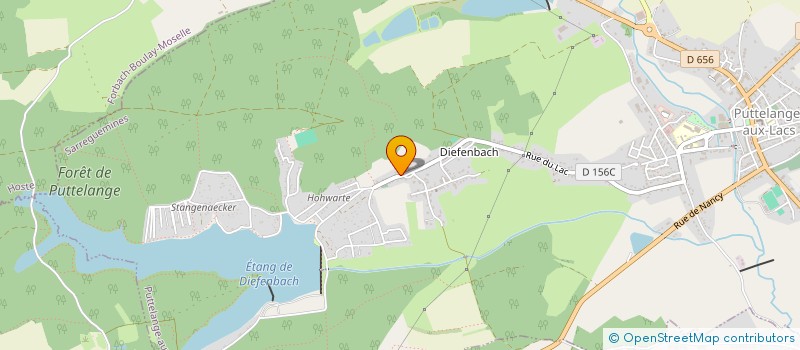 localisation de l'entreprise MAGIC CLUB SARREGUEMINES  PUTTELANGE-AUX-LACS