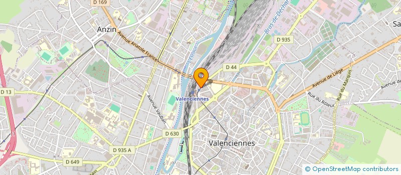 localisation de l'entreprise MAGIC COIFF à VALENCIENNES
