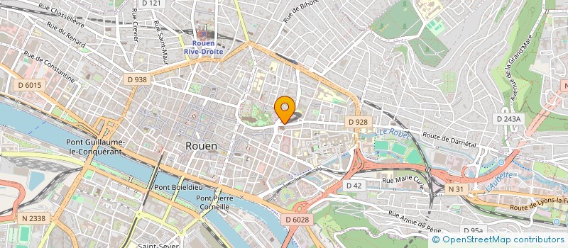 localisation de l'entreprise MAGIC COLOR à ROUEN