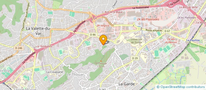 localisation de l'entreprise MAGIC COMANCHE  LA VALETTE-DU-VAR